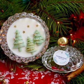 Bombonieră bule brăduți