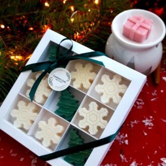 Set lampă aromaterapie și cutie cu 9  licăriri