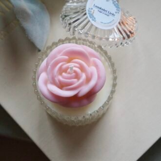 Bombonieră mică sticlă