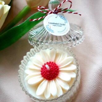 Bombonieră mică sticlă