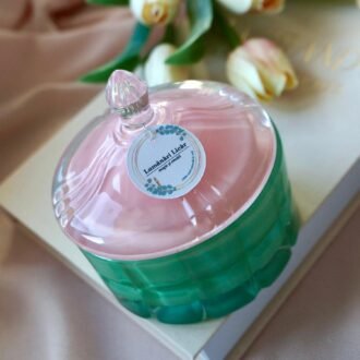 Bombonieră sticlă duo